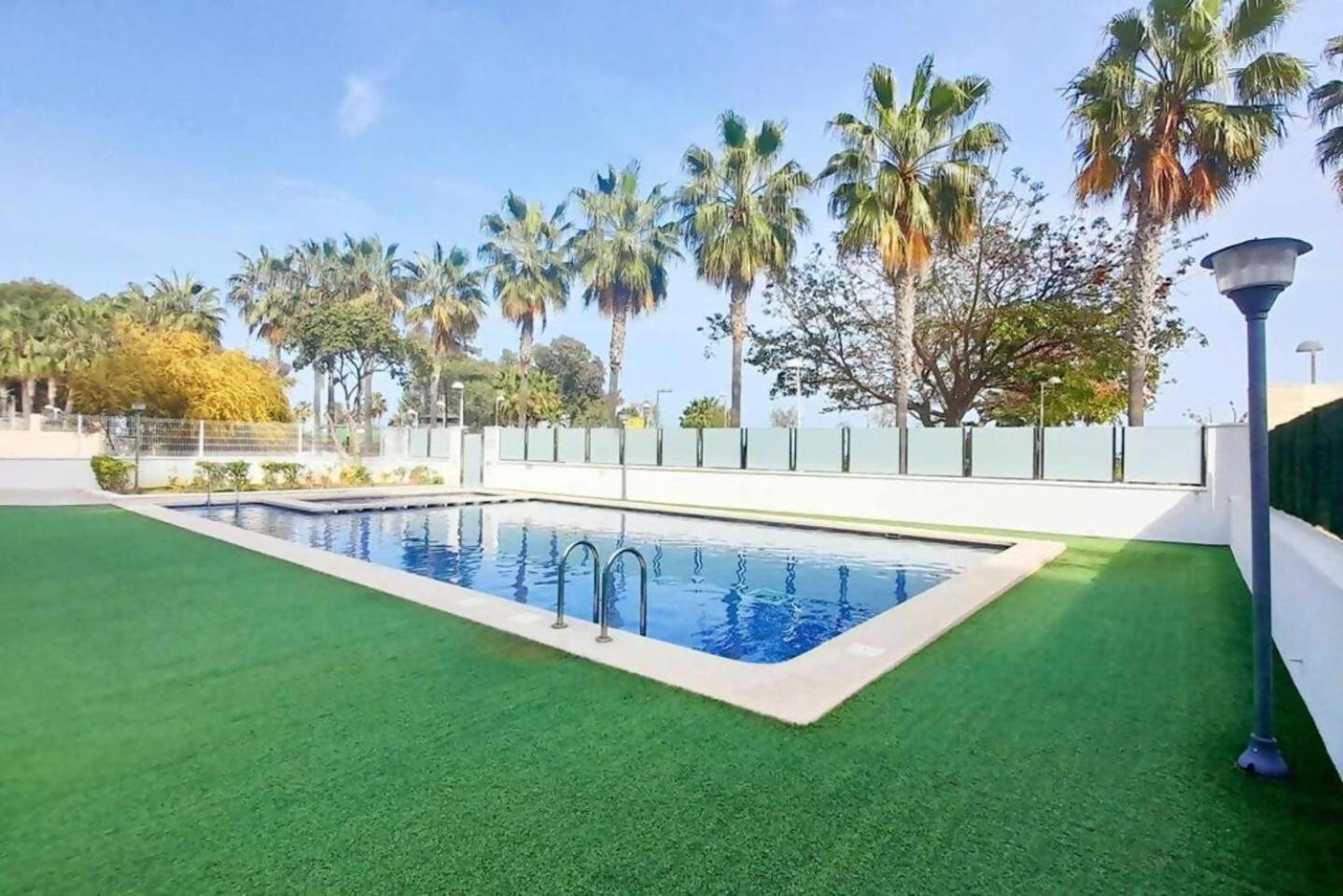 Ayf Espectacular Terraza En 1ª Linea De Playa Apartment Oropesa del Mar Bagian luar foto