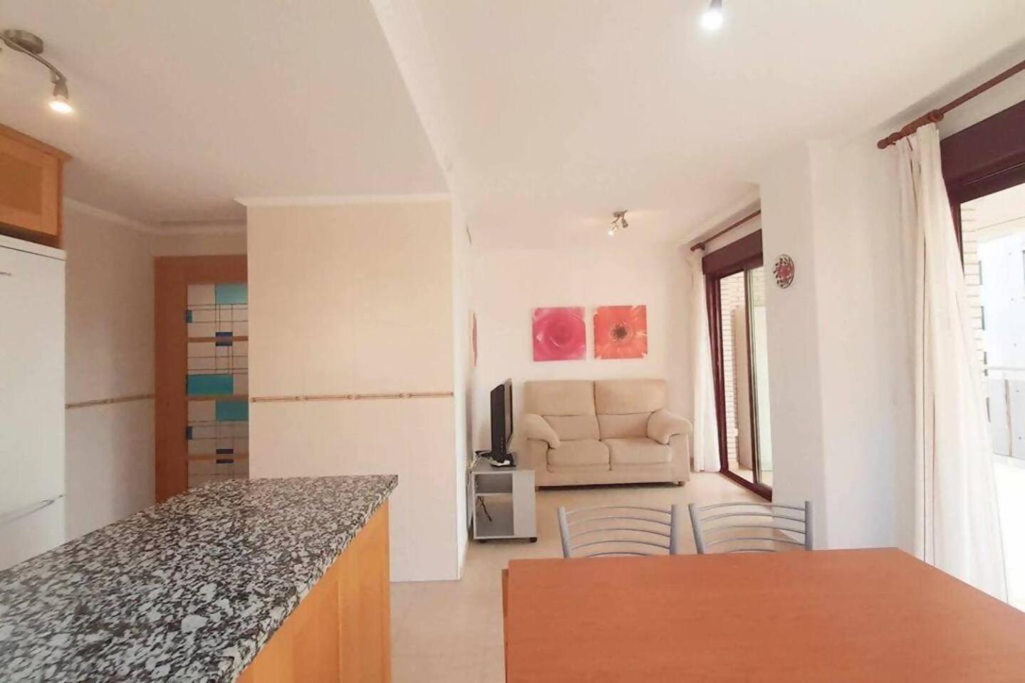 Ayf Espectacular Terraza En 1ª Linea De Playa Apartment Oropesa del Mar Bagian luar foto