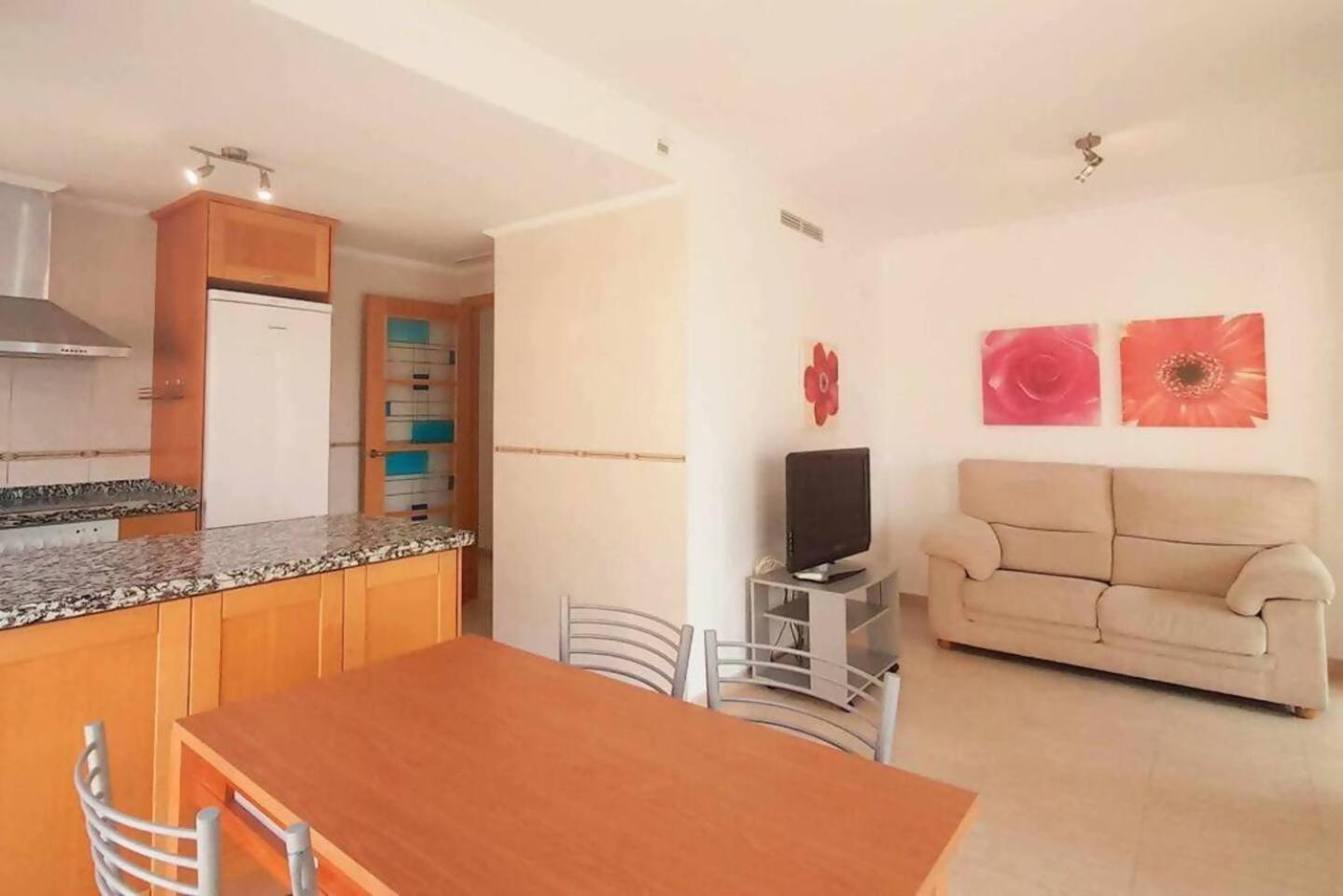 Ayf Espectacular Terraza En 1ª Linea De Playa Apartment Oropesa del Mar Bagian luar foto